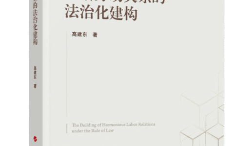 高建东：《和谐劳动关系的法治化建构》